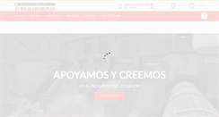 Desktop Screenshot of ecuamangueras.com